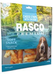 RASCO PREMIUM SOFT SNACK CHEESE STRIPS WITH CHICKEN przysmaki dla psa