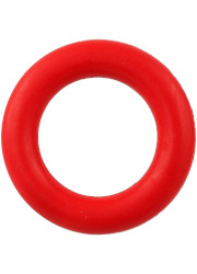 DOG FANTASY RING TWARDA ZABAWKA DLA PSA czerwona