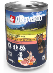 ONTARIO PATE KARMA DLA PSA jagnięcina z rokitnikiem