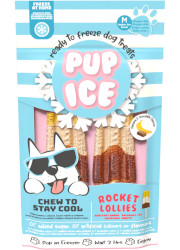 PUP ICE CHŁODZĄCY PRZYSMAK O SMAKU LODÓW BANANOWO-CZEKOLADOWYCH DLA PSA