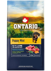 ONTARIO PUPPY MINI LAMB AND BROWN RICE KARMA HYPOALERGICZNA DLA SZCZENIĄT RAS MAŁYCH