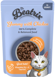 BEATRIX ADULT CAT KARMA DLA KOTA fileciki z kurczakiem w sosie