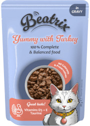 BEATRIX ADULT CAT KARMA DLA KOTA fileciki z indykiem w sosie