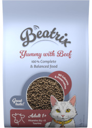 BEATRIX ADULT CAT SUCHA KARMA DLA KOTA z wołowiną