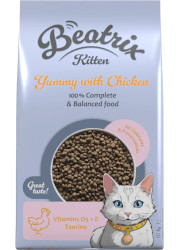 BEATRIX KITTEN SUCHA KARMA DLA KOCIĄT z kurczakiem