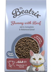 BEATRIX ADULT CAT SUCHA KARMA DLA KOTA z wołowiną
