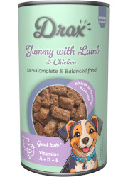 DRAX ADULT DOG MOKRA KARMA DLA PSA z jagnięciną i kurczakiem DRAX ADULT DOG MOKRA KARMA DLA PSA z jagnięciną i kurczakiem
