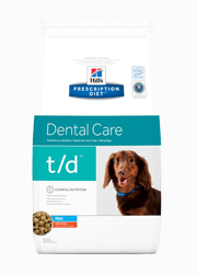 HILLS PRESCRIPTION DIET CANINE T/D MINI DENTAL CARE KARMA DLA PSÓW MAŁYCH RAS